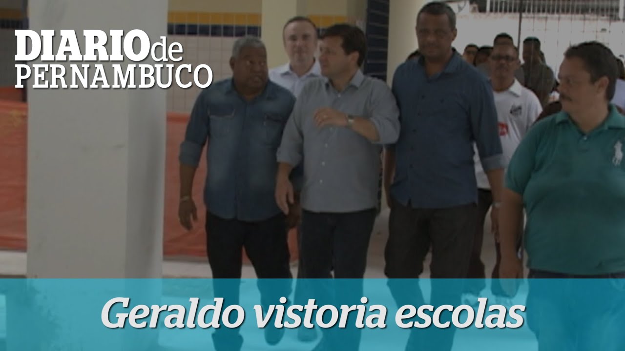 Geraldo Julio vistoria sede nova de escola municipal pernambuco map