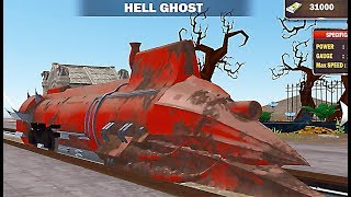 Train Simulator - Zombie Apocalypse - Level 11 Using New Train Hell Ghost screenshot 5
