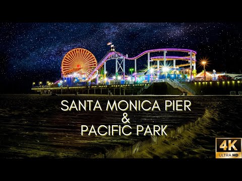 Video: Pacific Park sa Santa Monica Pier