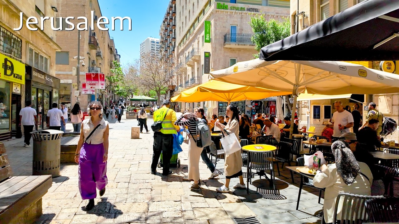 A Walking Journey From Jerusalem's Modern Heart to the Ancient Gates.