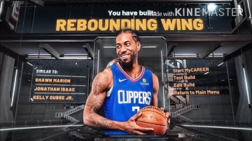 I MADE THE NEW BEST REBOUNDING WING BUILD IN NBA2K20- PLAY DEFENSE AND SHOOT LIKE A DEMIGOD