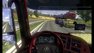 Mercedes Çekici Ile Son Hız