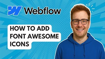 Hoe u Font Awesome-pictogrammen toevoegt aan Webflow [Handleiding 2025]