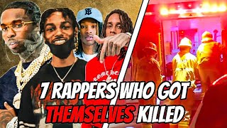 7 Rappers Who Got Themselves K!lled