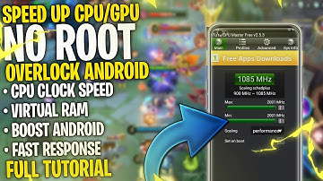 Change The CPU/GPU Speed! Fix All FPS Drop & Speed UP Android Performance (NO ROOT) - RC Modz