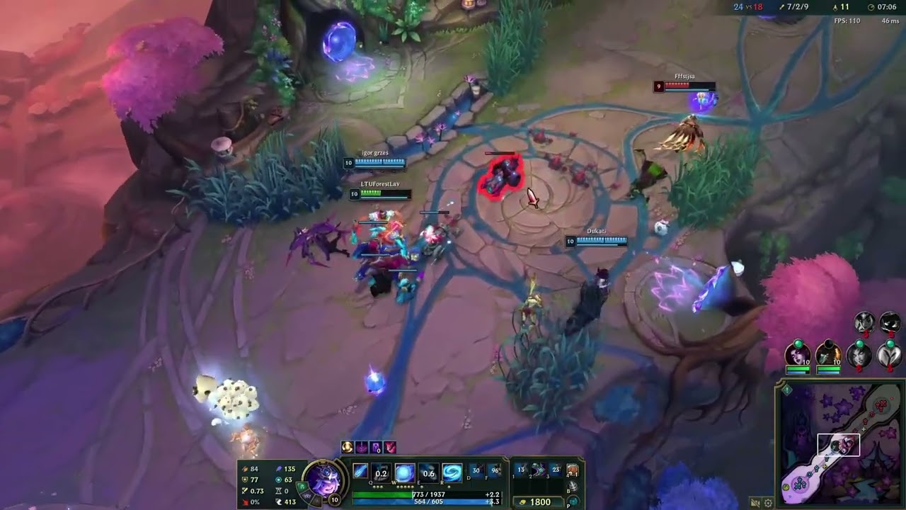 Nunu snowball ruler, made aram game more funny