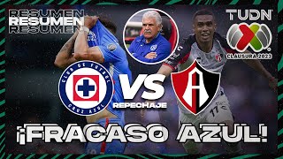 RESUMEN | Cruz Azul vs Atlas | CL2023 - REPECHAJE CL2023 | TUDN