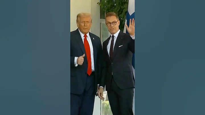 Trump Welcomes Finland President Stubb to White House