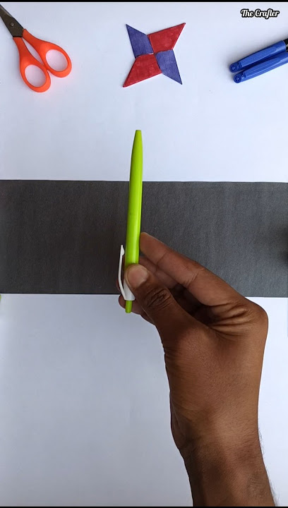 How to make a Spider-Man Web shooter , Homemade Spider-Man Web shooter making from tip tap pen🖊️