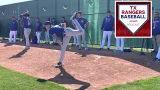 2022 Texas Rangers minor league spring training: Cody Bradford