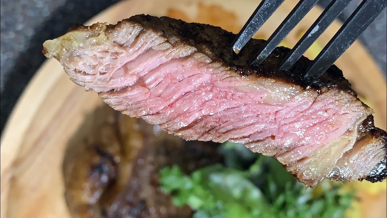 Striploin Steak Recipe YouTube