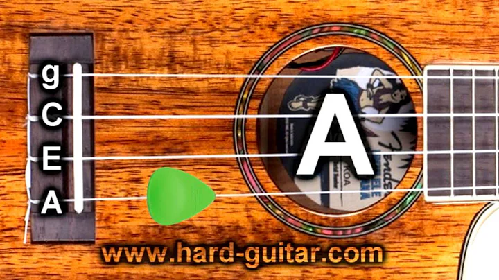 Best Online Ukulele Tuner - Standard Tuning (g C E A) Island Tuning