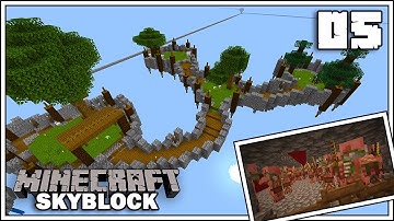 ZOMBIE PIGMAN FARM & SKYBLOCK EXPANSION!!! ► MINECRAFT 1.15 SKYBLOCK SURVIVAL ► EPISODE 5