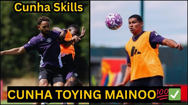Matheus Cunha & Diego Leon CRAZY SKILLS in First Carrington Training Under Amorim🔥🔥