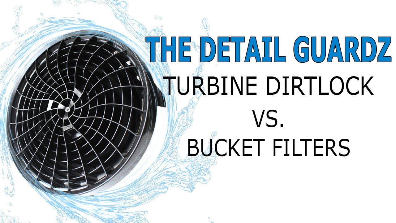 Turbine Dirt Lock VS. Bucket Insert Guards Against Grit & Traps Dirt