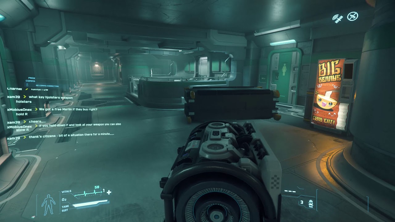 Star Citizen Smuggling ;) at EZ Hub Port Olisar