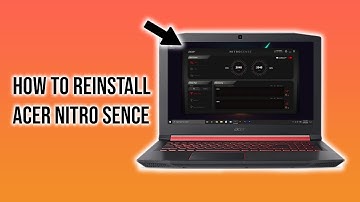 How To Reinstall Acer Nitro Sence