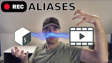Bash Aliases to Prepare Recording Videos