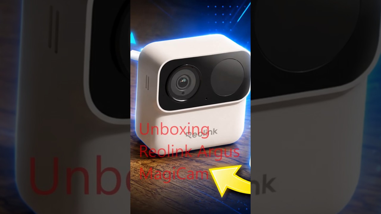 🚨 Unboxing Reolink Argus MagiCam: la telecamera wireless che si installa ovunque!