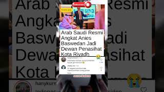 Gebrakan Baru! Anies Baswedan Kini Berkiprah di Riyadh #aniesbaswedan #shorts #arabsaudi #riyadh