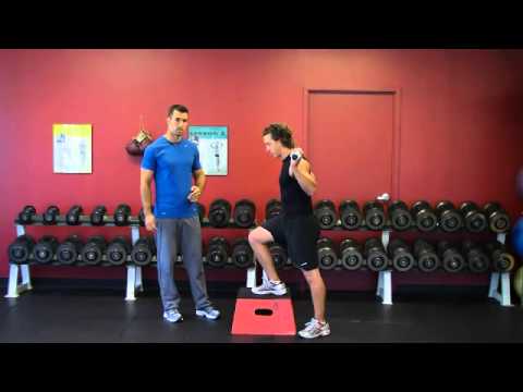Low Box Step Up   Bar on Back