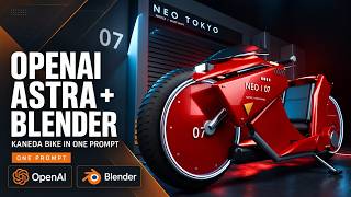 OpenAI Astra Creates Kaneda’s Bike in Blender From One Prompt screenshot 3