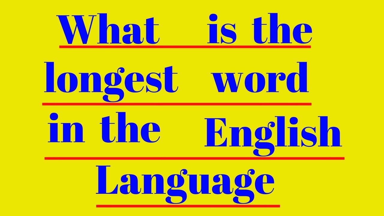 What is the longest word. The longest Word in English. Longest Word. The longest Word in Welsh.