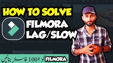 How To Fix Lag in Filmora | Speed Up Wondershare Filmora
