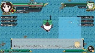 Touhou Genso Wanderer Reloaded Living Diety Boss fight