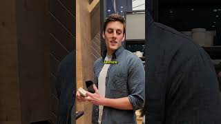 Surprising his GF with anything in the mall