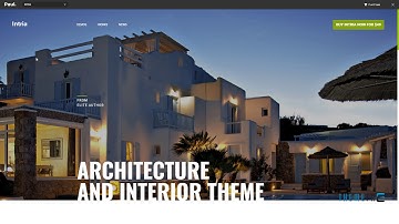 Intria - Architecture and Interior WordPress Theme      Ben Vespasian