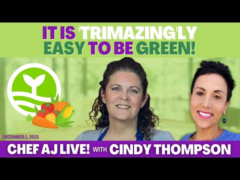 VEGAN LOX! Un-Seafood with Cindy of Trimazing! | Chef AJ LIVE! with Cindy Thompson