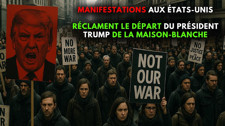 Des Millions d’Américains Réclament le Départ de Trump : Que se Passe-t-il aux États-Unis ?