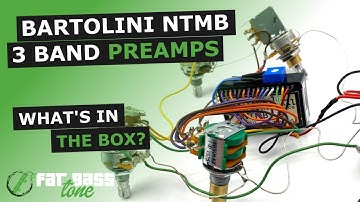 Bartolini NTMB 3 Band Bass Preamp: What’s In The Box (A Close-Up Look)