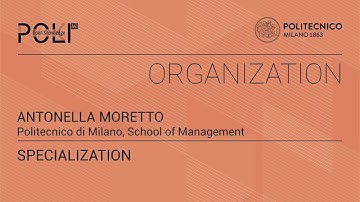 Specialization (Antonella Moretto)