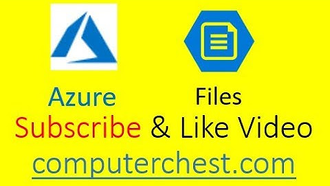 Create Azure File Share - Azure Portal [AZ-100]