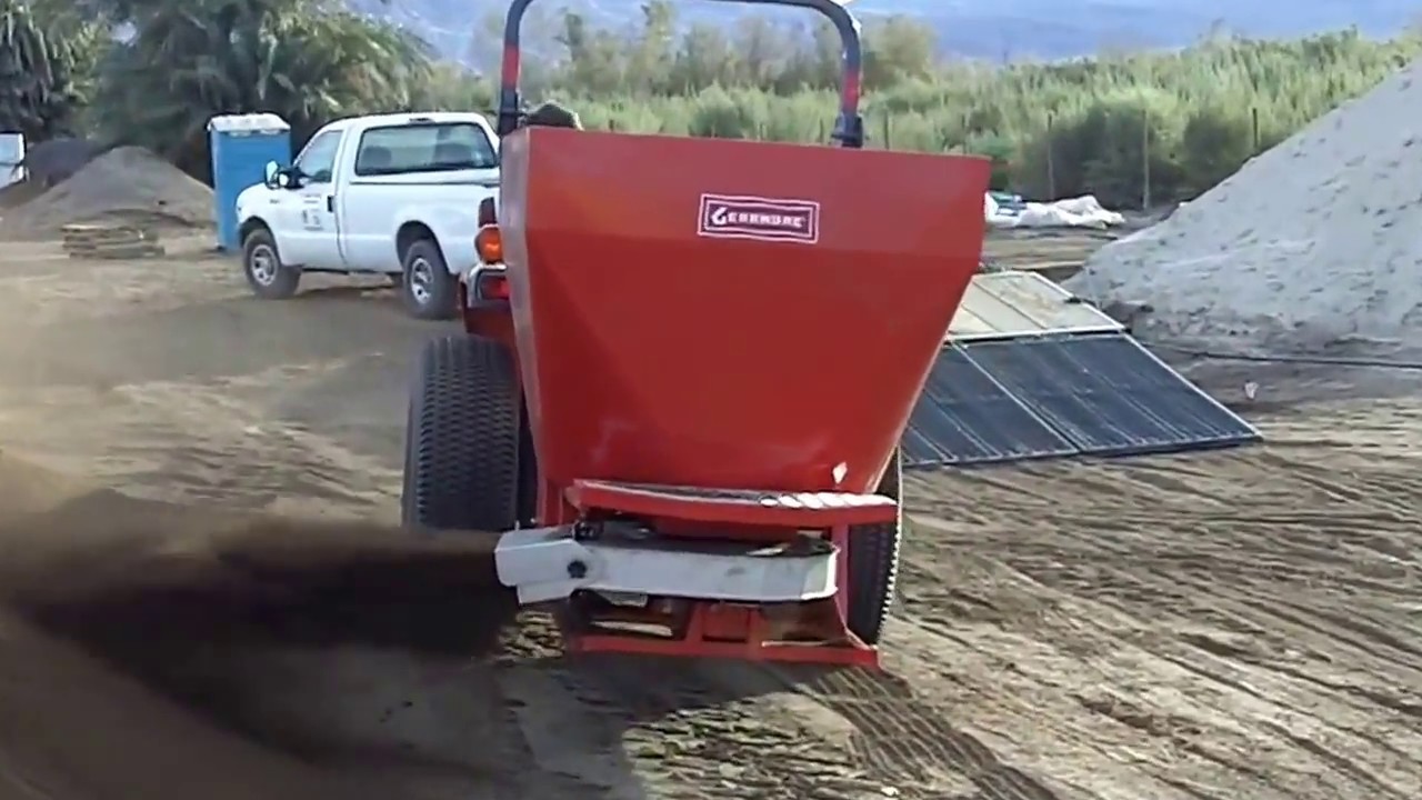 Gearmore Compost Spreader SCU1000 YouTube