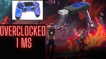 XIM APEX i overclock ps4 controller 1ms for pc Gameplay !