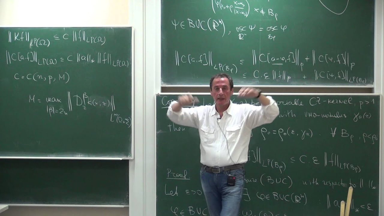 Lecture 4 | Harmonic analysis methods and the regularity problem for PDEs with discontinuous data