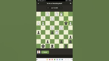Chess.com daily puzzle (June 15 2023) #chess #chesscom #chesspuzzle #shorts #short