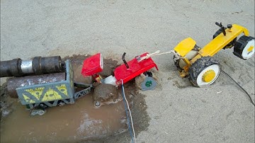 diy tractor Stuck in mud mini science project | part 4| hacks point |@Diy Mini Creative