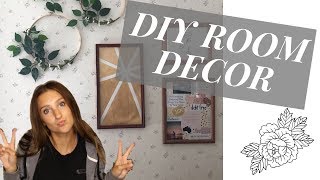 | HOW TO ROOM DECOR | COLLEGE ROOM DECOR | PINTEREST DIY |  GOLD ROOM DECOR | PAYTON BECKER |