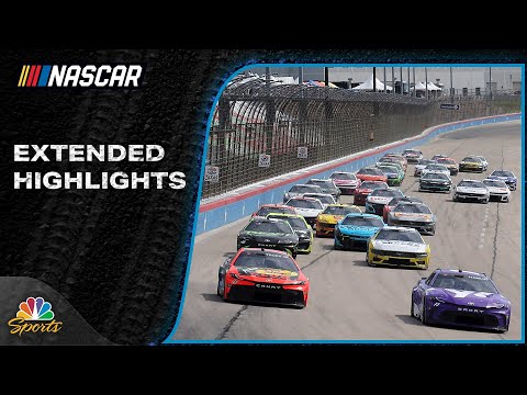 NASCAR Cup EXTENDED HIGHLIGHTS: Autotrader EchoPark Automotive 400 | 4/14/24 | Motorsports on NBC