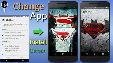 HOW TO CHANGE APP INSTALL SCREEN||ANDROID-THEME FRAMEWORK[KK-LP-MM-N]