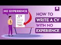How To Write a CV With No Experience | CV Tips For Students & Job Seekers With No Experience