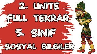 5. SINIF SOSYAL BİLGİLER  2. ÜNİTE FULL TEKRAR  KÜLTÜR ve MİRAS