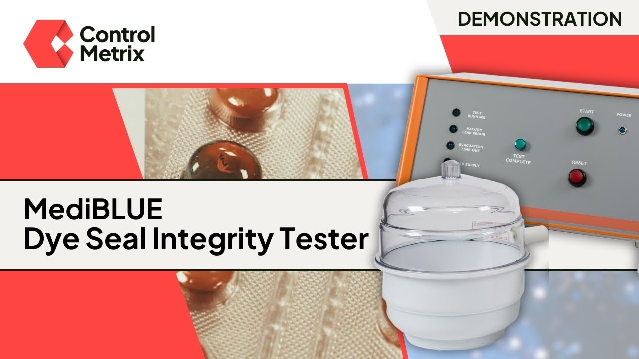 Dynascan MediBLUE Blue Dye Seal Integrity Tester | Demo | Pharmaceutical & Medical Industry