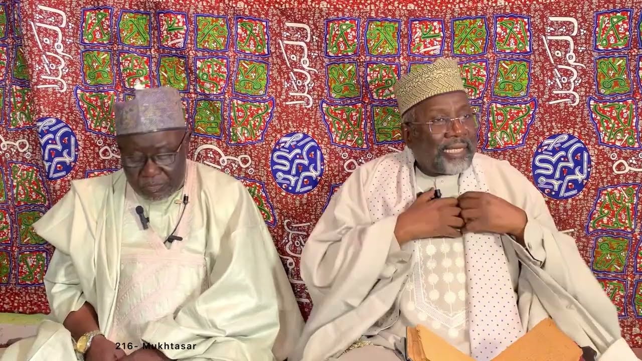 216- MUKHTASAR KHALIL daga SHEIKH SHEHI SHEHI MAI HULA RA. DISO KANO 
