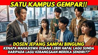 Download Lagu DOSEN JEPANG BINGUNG! MAHASISWA DISANA LEBIH HAFAL LAGU SUNDA DARIPADA LAGU SENDIRI... MP3