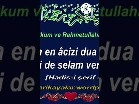 SELAM NASIL VERİLİR